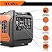 Genmax GM7250iEDC Portable Inverter Generator, 7250W Super Quiet Dual Fuel Portable Engine with Parallel Capability, EPA &CARB Compliant