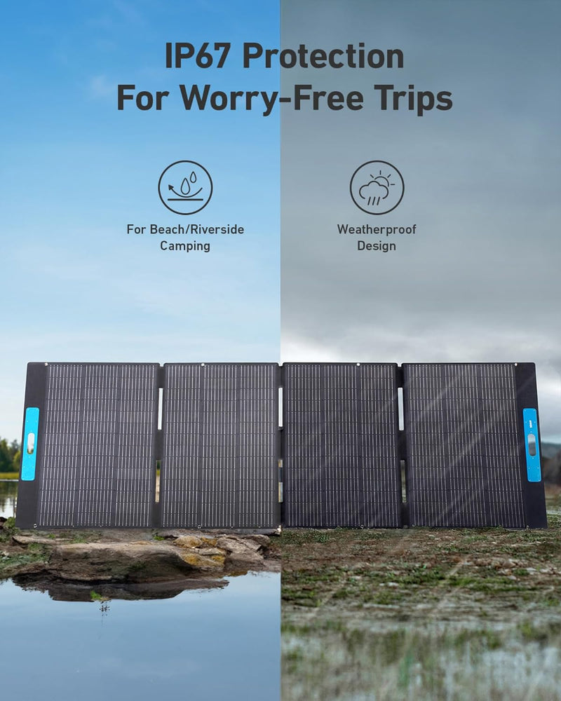 Anker SOLIX F3800 + PS400 Solar Panel 400W