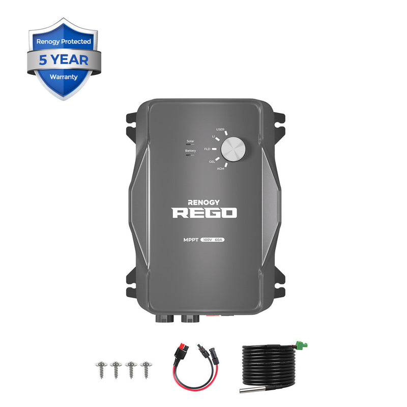 Renogy REGO 12V 60A MPPT Solar Charge Controller