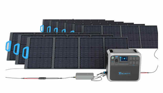 BLUETTI D050S + 3*PV200 + 1*B230 Solar Generator Kit