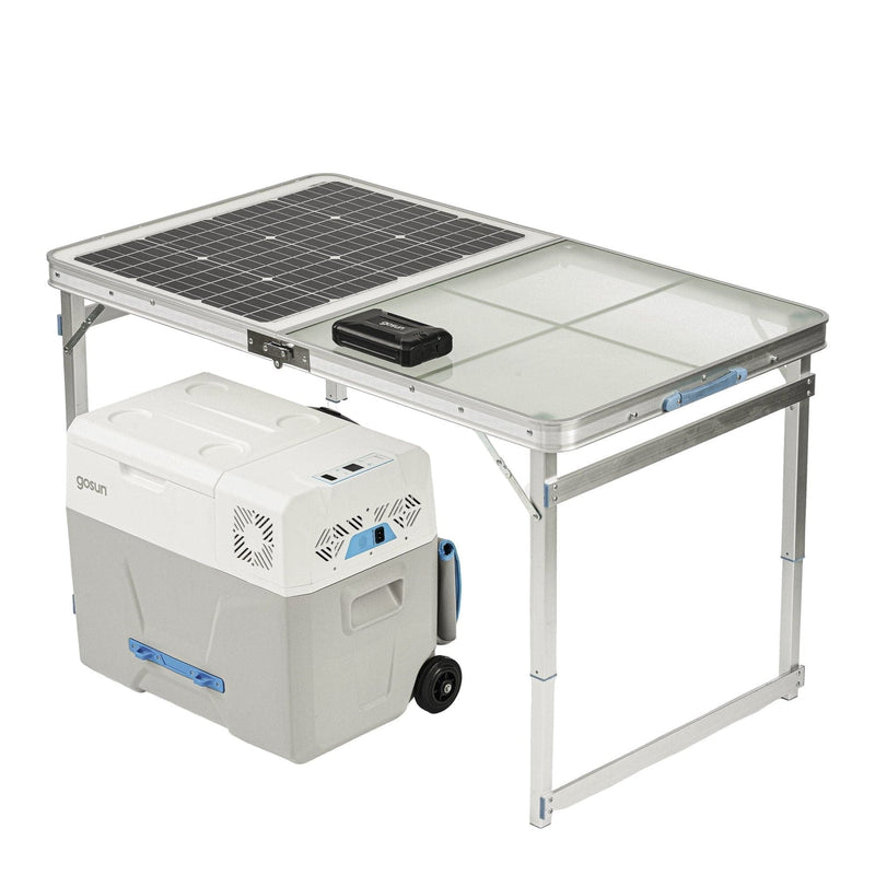 GoSun Chill Electric Cooler + Solar Table 60  Bundle