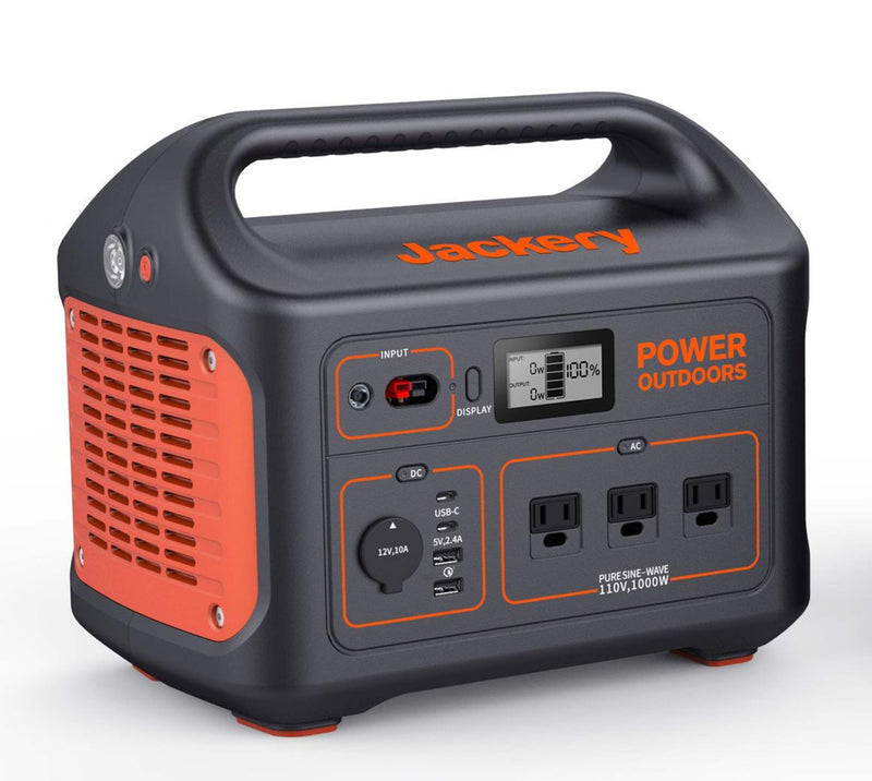 Jackery E880 Pro Portable Power Station + 100W Solar Panel Mini