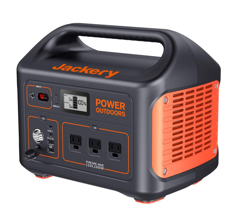 Jackery E880 Pro Portable Power Station + 100W Solar Panel Mini