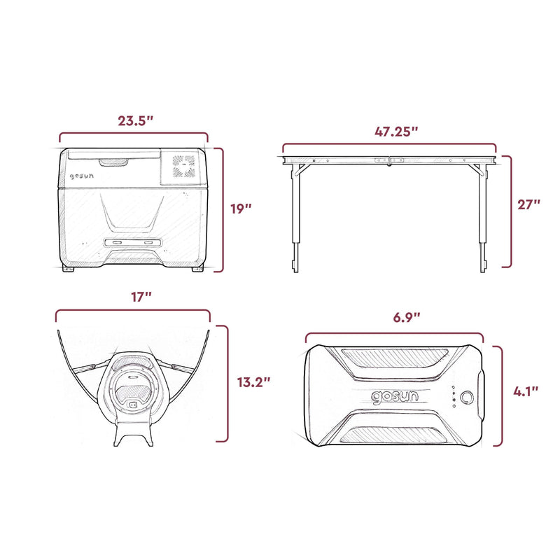 GoSun Original Solar Powered Kitchen Bundle